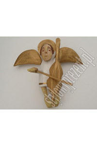 Angel small hanging with cello, Sculpture