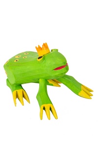 Frog with crown little