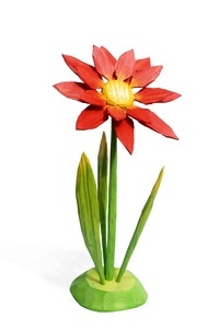 Flower rumian, Sculpture