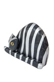 Cat lying striped