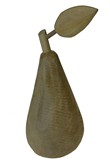 Owoc drewniany pear, Sculpture