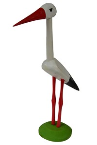 Bird bocian p50, Sculpture