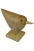 Bird drewniany, Sculpture