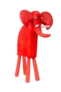 Elephant large red