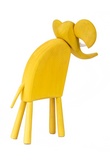 Elephant large yellow